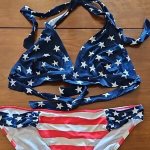 Star and Stripe Bikini Set